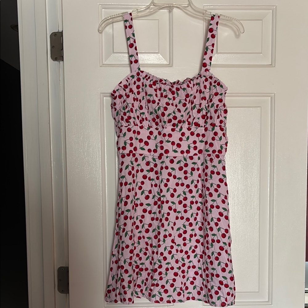 Cherry Print Dress